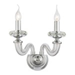 Светильник настенный бра Lucia Tucci ASHANTI W1255.2 clear