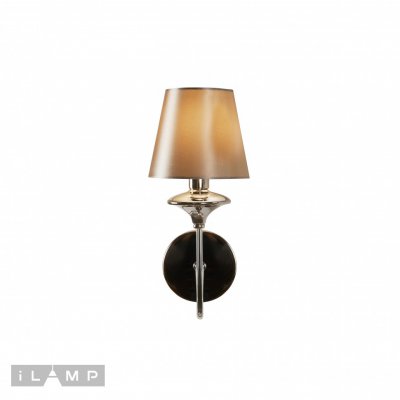 Настенный светильник iLamp Rolling W2406-1 Nickel Настенный светильник iLamp Rolling W2406-1 Nickel