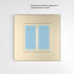 Умный сенсорный диммер (шампань) W3443111