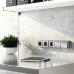 Выключатель одноклавишный проходной Gallant серебряный W5012006