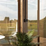 Выключатель двухклавишный влагозащищенный Gallant черный/хром W5020235