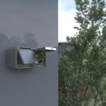 Розетка влагозащ. с зазем. с защит. крышкой и шторками Gallant серебряный W5071206