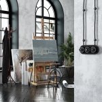 Выключатель на 4 положения двухклавишный Vintage черный матовый/хром W5822051