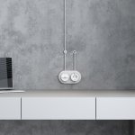 Втулка для вывода кабеля из стены 2 шт. белая ретро W6421101