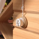 Комплект изоляторов без винта 50 шт. белый ретро W6431301