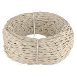 Ретро кабель витой 3х2,5 песочный 20 м (под заказ) W6453346