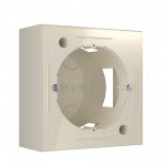 Коробка для накладного монтажа слоновая кость W8000003