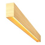 Светильник из массива (ясень белый) Lumker W85-YASBEL-125