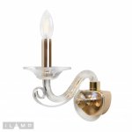 Настенный светильник iLamp King W9372-1 Золотой