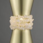 Настенный светильник Delight W98022 brushed brass