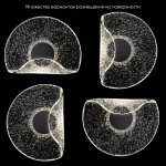 Светильник настенный бра Crystallux WAVE AP6W LED TRANSPARENT WAVE