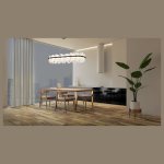 WE158.32.623 WERTMARK NELLY светильник подвесной, LED, 170W, 3000K