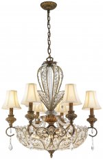 Светильник подвесной Wertmark WE319.12.503 FABRICIA