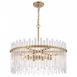 WE328.08.503 WERTMARK MARLEEN светильник подвесной, E14, 8x40W