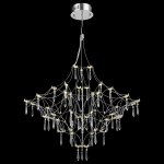 WE335.08.103 WERTMARK FEDELINA светильник подвесной, LED, 49x1W, 3000/4000/6000K