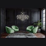 WE337.15.106 WERTMARK FEMERALDA светильник подвесной, LED, 150x1W, 3000K
