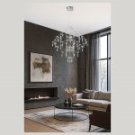 WE338.08.103 WERTMARK FEDELE светильник подвесной, LED, 78x1W, 3000/4000/6000K