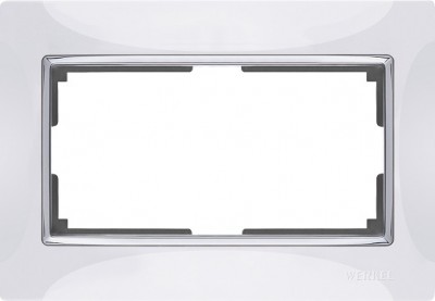 

Рамка для двойной розетки (белый) WL03-Frame-01-DBL-white Werkel, WL03-Frame-01-DBL-white белый