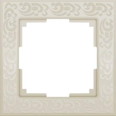 Рамка на 1 пост (слоновая кость) Werkel WL05-Frame-01-ivory Рамка на 1 пост (слоновая кость) Werkel WL05-Frame-01-ivory