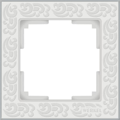 Рамка на 1 пост (белый) Werkel WL05-Frame-01-white
