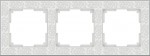 Рамка на 3 поста (белый) Werkel WL05-Frame-03-white