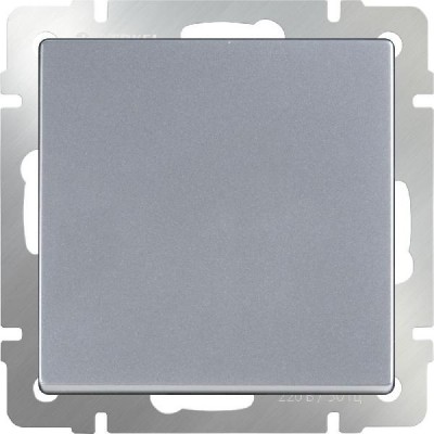 

WL06-SW-1G/Выключатель одноклавишный (серебряный) Werkel WL06-SW-1G, WL06-SW-1G