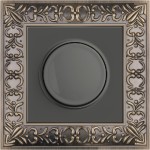 WL07-Frame-01/Рамка на 1 пост (бронза) Werkel WL07-Frame-01