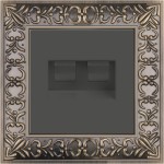 WL07-Frame-01/Рамка на 1 пост (бронза) Werkel WL07-Frame-01