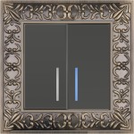 WL07-Frame-01/Рамка на 1 пост (бронза) Werkel WL07-Frame-01