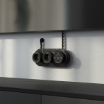 ТВ розетка черный ретро WL18-02-05