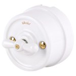 Винты для накладного выключателя 3шт. золото ретро WL18-21-01