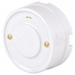 Винты для распределительной коробки/TV  розетки 2 шт. золото ретро WL18-22-01