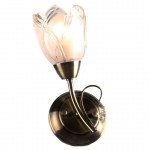 Светильник настенный WLF0050160E14AB TULIP металл,стекло 1*60W E14