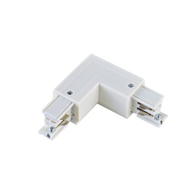 WSO-28B right white соединитель угловой Italline