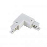 WSO-28B right white соединитель угловой Italline