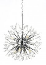 Люстра Snowflake 300 MAK interior WTL1031-300CH-CL Серый