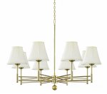 Люстра Aldente 8 MAK interior WTL1033-8GD Золотой