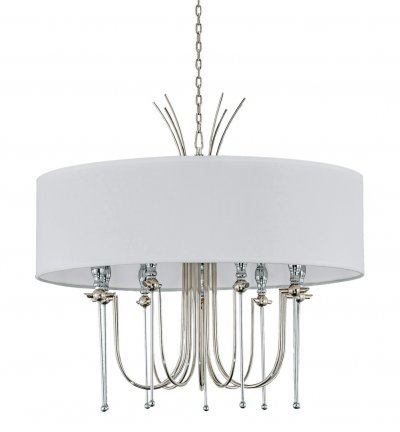 Люстра Terre 600 MAK interior WTL1034-600CH Хром, белый Люстра Terre 600 MAK interior WTL1034-600CH Хром, белый