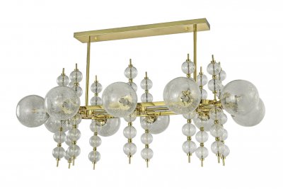 Люстра Marine Ten MAK interior WTL1035-10GD Золотой, стекло Люстра Marine Ten MAK interior WTL1035-10GD Золотой, стекло