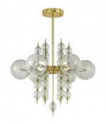 Люстра Marine Six MAK interior WTL1035-6GD Золотой, стекло