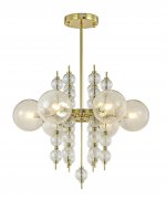 Люстра Marine Six MAK interior WTL1035-6GD Золотой, стекло