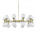 Люстра Lolly 20 MAK interior WTL1037-20GD Золотой, белый