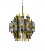 Люстра Emile Round 500 MAK interior WTL1039-500 Золотой, стекло