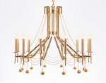 Люстра Rocco Gold 12 MAK interior WTL1045-12GD Золотой