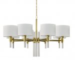 Люстра Elico 8 MAK interior WTL1067-8GD Золотой