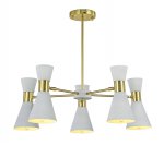 Люстра Elisium 5 White MAK interior WTL1068-5GD-WH Белый