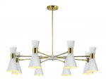 Люстра Elisium 8 White MAK interior WTL1068-8GD-WH Белый