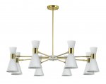 Люстра Elisium 8 White MAK interior WTL1068-8GD-WH Белый
