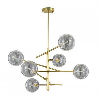 Люстра Different 6 MAK interior WTL1070-6GD-CL Золотой Люстра Different 6 MAK interior WTL1070-6GD-CL Золотой