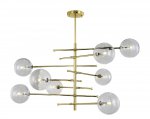 Люстра Different 8 MAK interior WTL1070-8GD-CL Золотой